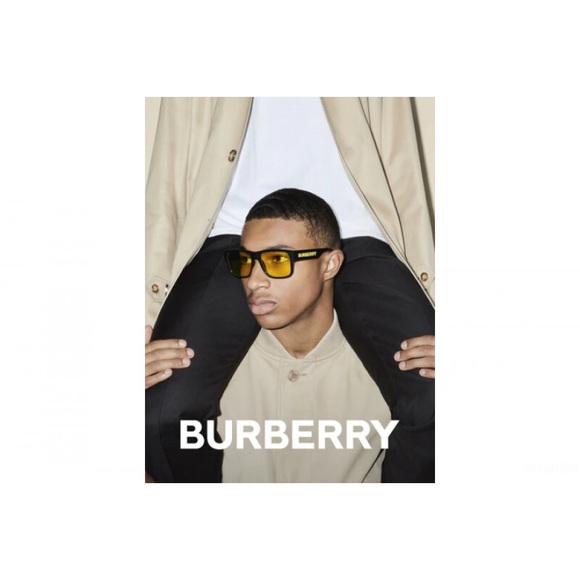 BURBERRY KNIGHT BE4358 Yellow Lens Oversized Men Sunglasses yellow lenses - Picture 14 of 14
